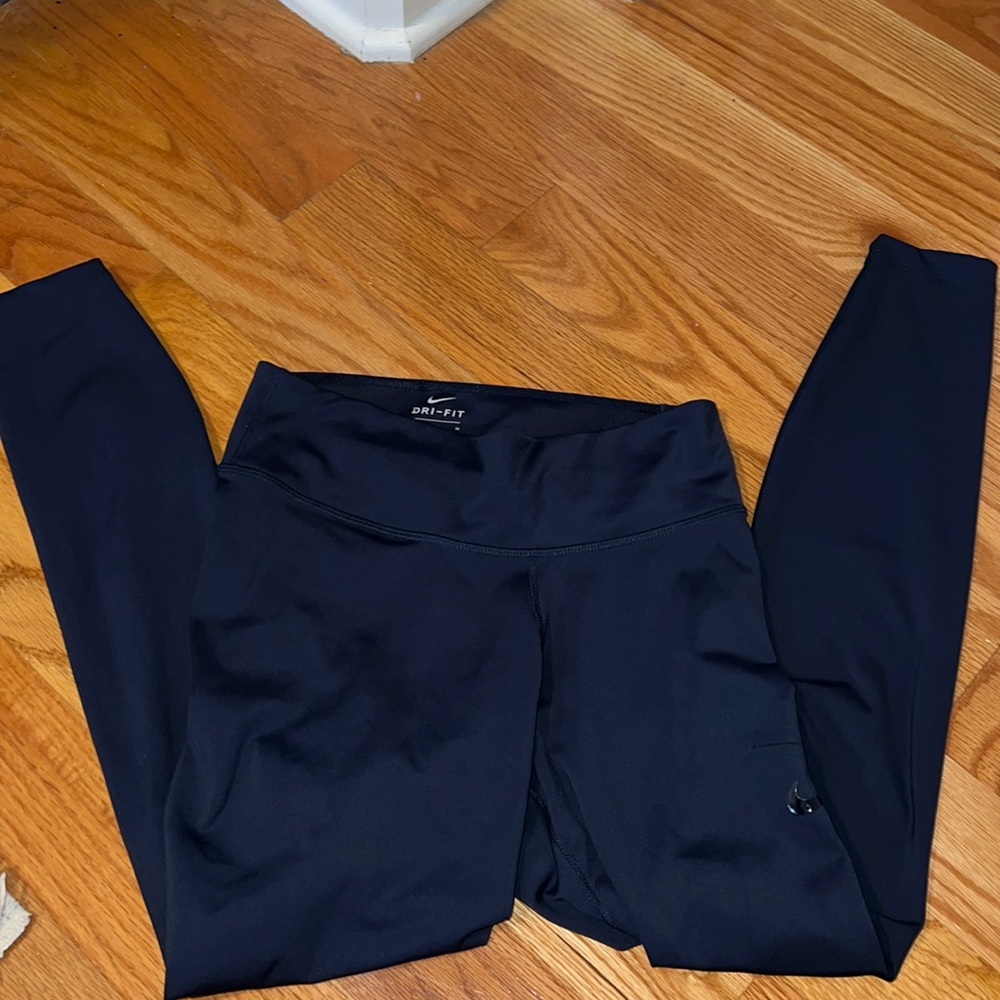 Navy blue Nike leggings